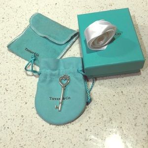Tiffany & Co Heart Key Charm